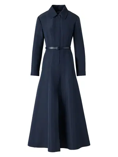 Akris Women's Ottoman Silk Belted Shirtdress | Thumbnail 1 Akris Women's Ottoman Silk Belted Shirtdress | Thumbnail 1
