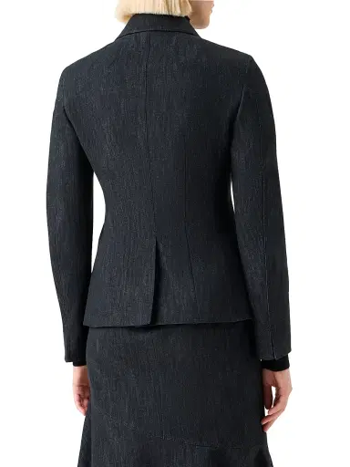 Akris Women's Delia Denim Jacket - Black Denim - Size 2 | Thumbnail 5 Akris Women's Delia Denim Jacket - Black Denim - Size 2 | Thumbnail 5