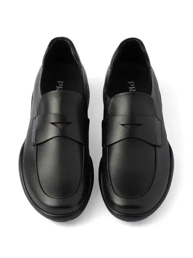 Prada Men's Toblach Leather Loafers - Black - Size 5.5 | Thumbnail 2 Prada Men's Toblach Leather Loafers - Black - Size 5.5 | Thumbnail 2