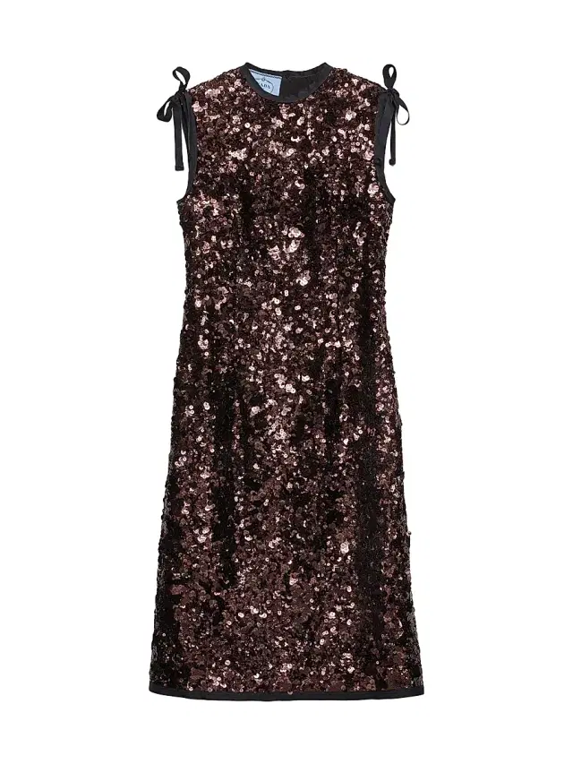 Women's Sequin Dress - Purple