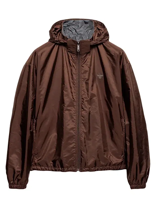 Men's Reversible Re-Nylon Jacket - Brown
