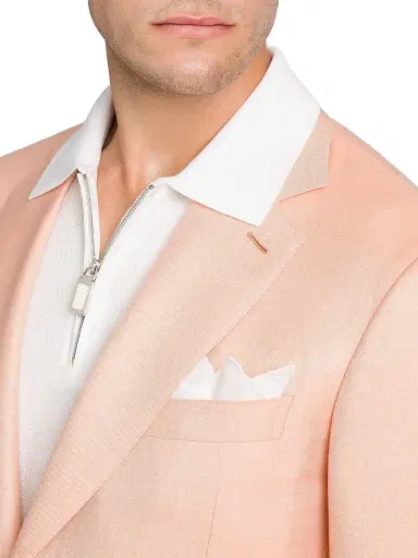 Stefano Ricci Men's Classic 2 Button Blazer in Cashmere and Silk | Thumbnail 3