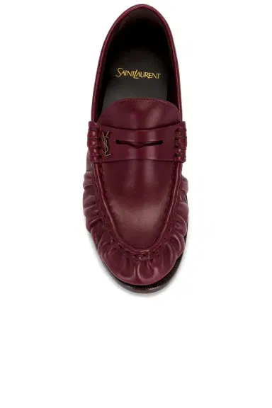 Saint Laurent Leather Loafer | Thumbnail 4 Saint Laurent Leather Loafer | Thumbnail 4