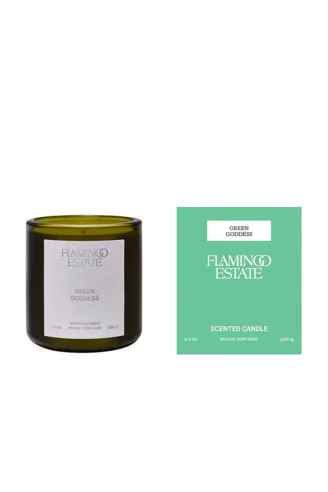 Flamingo Estate Green Goddess Candle