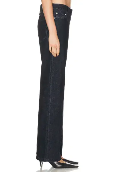Jean Paul Gaultier Inseam Zip Detail Flock Pant | Thumbnail 3