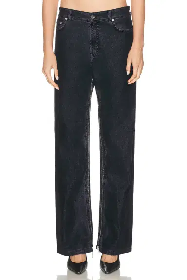 Jean Paul Gaultier Inseam Zip Detail Flock Pant | Thumbnail 1