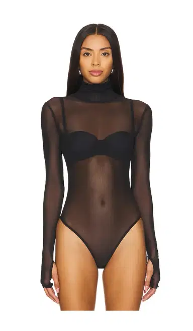 superdown Twila Sheer Bodysuit | Thumbnail 2 superdown Twila Sheer Bodysuit | Thumbnail 2