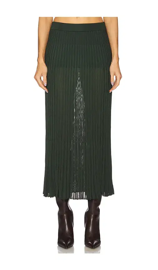 Zimmermann Pleated Midi Skirt