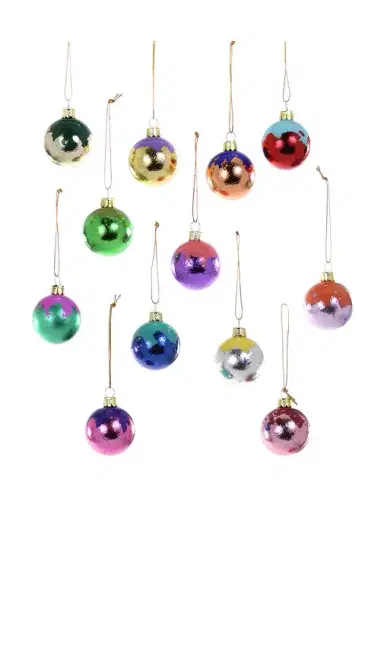 Cody Foster & Co Shimmer & Shine Baubles Set of 12 | Thumbnail 1