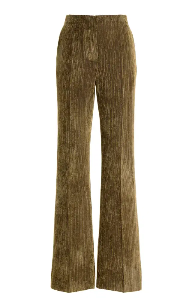 Lora Corduroy Flared Trousers