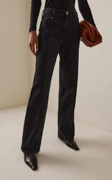 House of Dagmar Rigid Mid-Rise Loose-Fit Jeans | Thumbnail 3