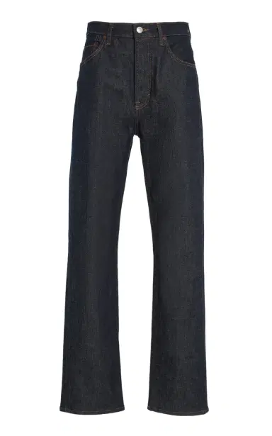 House of Dagmar Stretch Mid-Rise Straight-Leg Jeans | Thumbnail 1