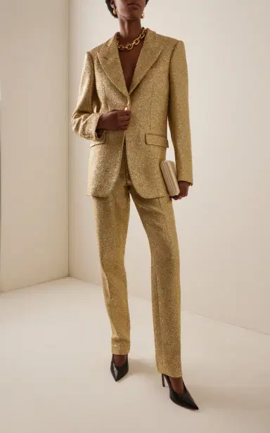 Sergio Hudson Sequined Trousers | Thumbnail 2 Sergio Hudson Sequined Trousers | Thumbnail 2