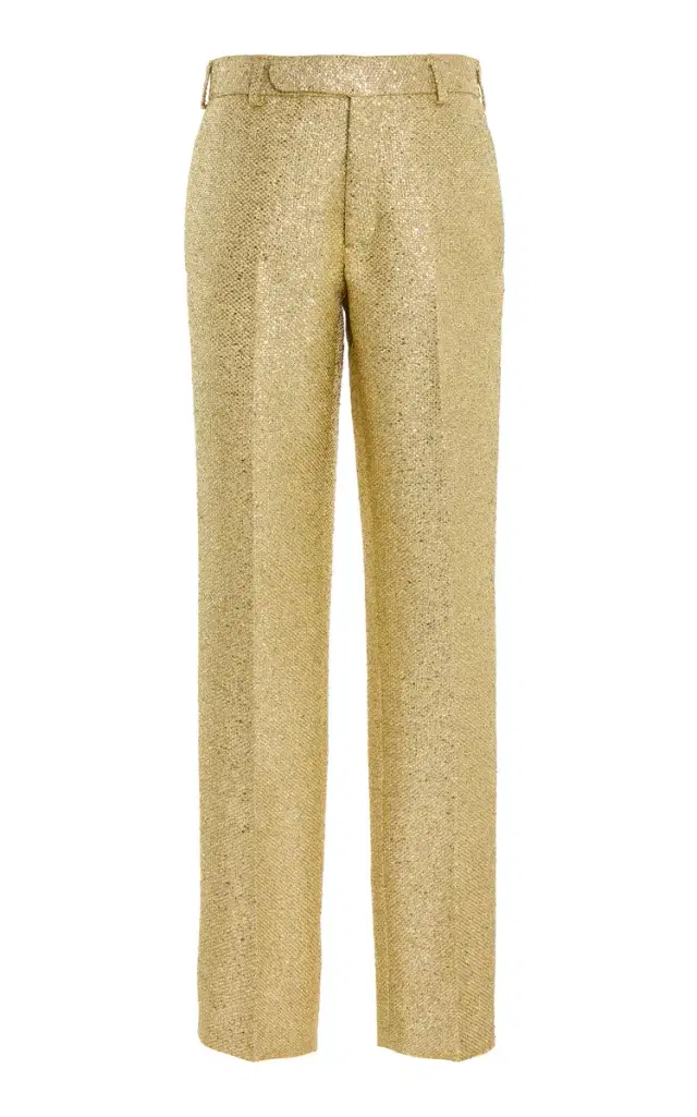 Sergio Hudson Sequined Trousers