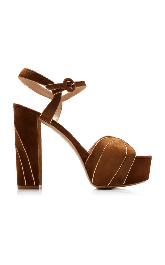 Tamara Suede Platform Sandals