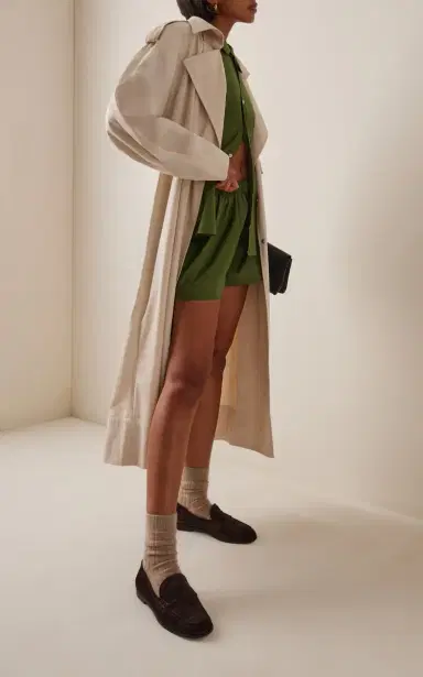 Gianvito Rossi Georgie Suede Loafers | Thumbnail 2