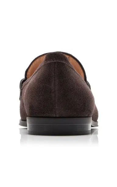 Gianvito Rossi Georgie Suede Loafers | Thumbnail 4