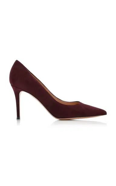 Gianvito Rossi Gianvito Suede Pumps | Thumbnail 6 Gianvito Rossi Gianvito Suede Pumps | Thumbnail 6