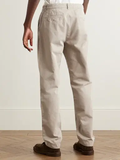 Hartford Tommy Straight-Leg Cotton-Twill Trousers - Men | Thumbnail 4