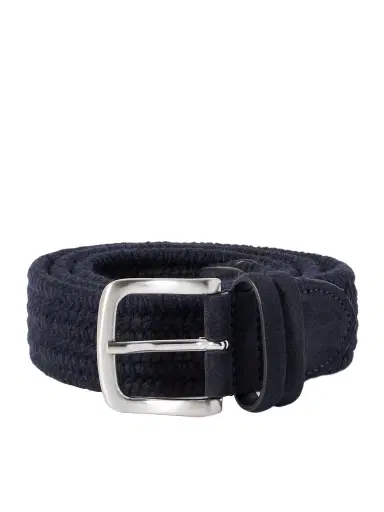 MR P. 3.5cm Suede-Trimmed Woven Belt - Men | Thumbnail 1 MR P. 3.5cm Suede-Trimmed Woven Belt - Men | Thumbnail 1