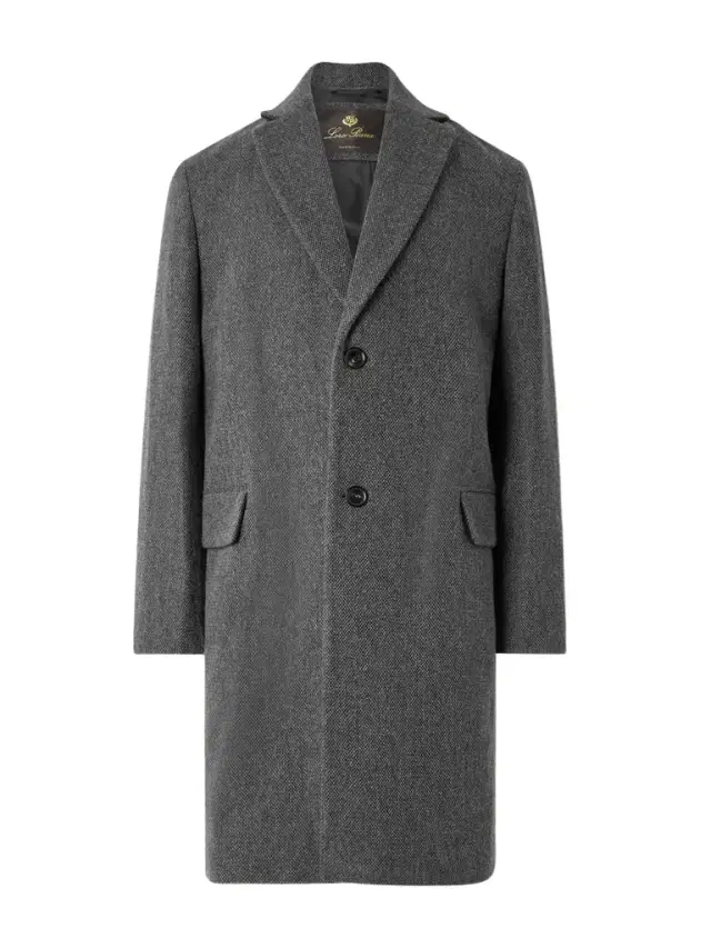 John Cashmere and Linen-Blend Coat - Men