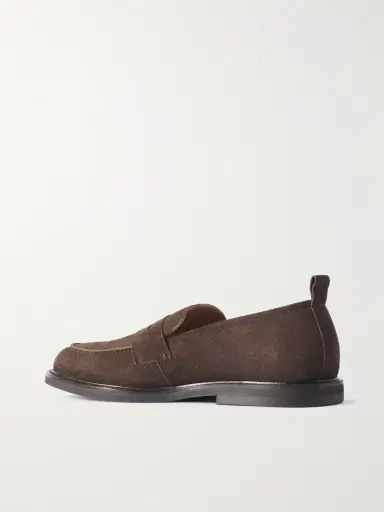 MR P. Leo Suede Penny Loafers - Men | Thumbnail 4 MR P. Leo Suede Penny Loafers - Men | Thumbnail 4