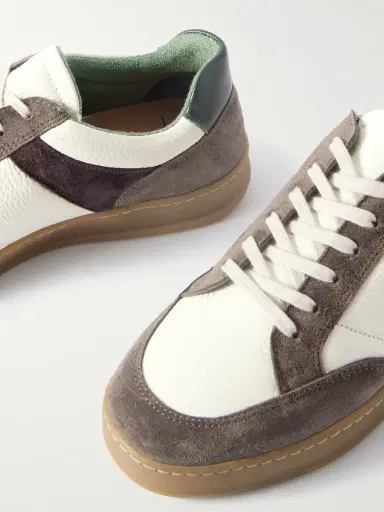 MR P. Colour-Block Suede and Leather Sneakers - Men | Thumbnail 5 MR P. Colour-Block Suede and Leather Sneakers - Men | Thumbnail 5