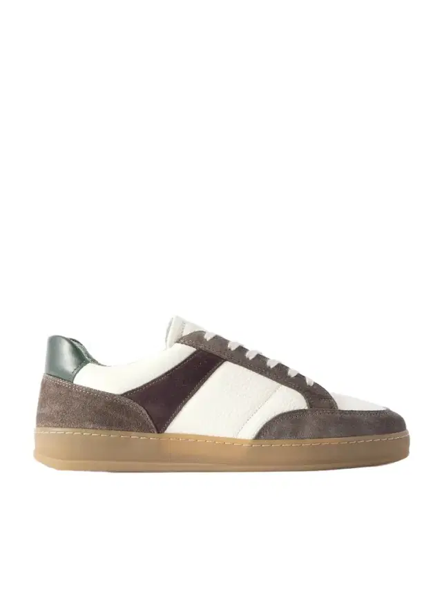 MR P. Colour-Block Suede and Leather Sneakers - Men