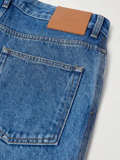 Loewe Anagram Wide-Leg Logo-Embroidered Jeans - Men | Thumbnail 5 Loewe Anagram Wide-Leg Logo-Embroidered Jeans - Men | Thumbnail 5