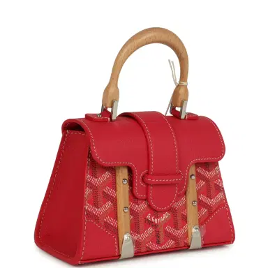 goyard Goyard Goyardine Canvas Fuchsia Saigon Structure Nano Palladium Hardware | Thumbnail 2 goyard Goyard Goyardine Canvas Fuchsia Saigon Structure Nano Palladium Hardware | Thumbnail 2