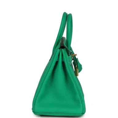 HERMÈS Hermes Birkin 25 Menthe Togo Gold Hardware | Thumbnail 3 HERMÈS Hermes Birkin 25 Menthe Togo Gold Hardware | Thumbnail 3