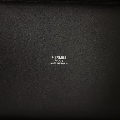 HERMÈS Hermes Stripe Picotin Lock 18 Black Swift and Ecru, Bleu, Black and Fauve Toile H Canvas Palladium Hardware | Thumbnail 8 HERMÈS Hermes Stripe Picotin Lock 18 Black Swift and Ecru, Bleu, Black and Fauve Toile H Canvas Palladium Hardware | Thumbnail 8