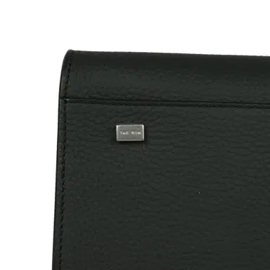 The Row The Row Soft Margaux 10 Bag Dark Pine Calfskin Silver Hardware | Thumbnail 6