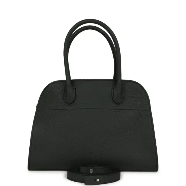 The Row Soft Margaux 10 Bag Dark Pine Calfskin Silver Hardware The Row Soft Margaux 10 Bag Dark Pine Calfskin Silver Hardware