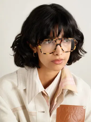 Loewe Aviator-style Tortoiseshell Acetate Optical Glasses | Thumbnail 2 Loewe Aviator-style Tortoiseshell Acetate Optical Glasses | Thumbnail 2