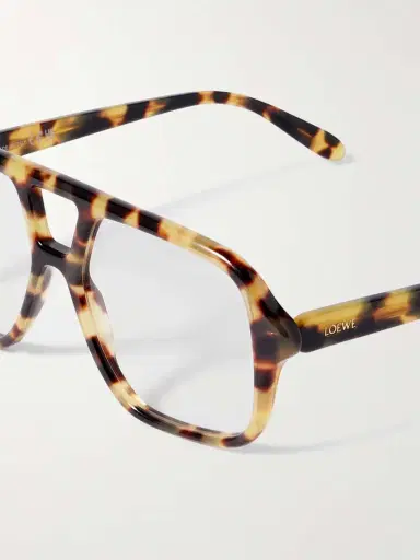 Loewe Aviator-style Tortoiseshell Acetate Optical Glasses | Thumbnail 4 Loewe Aviator-style Tortoiseshell Acetate Optical Glasses | Thumbnail 4