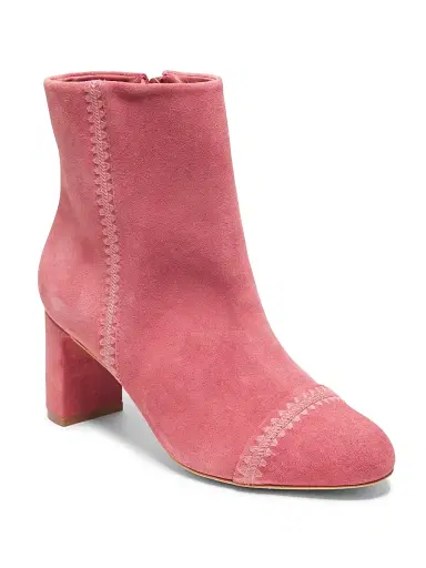 Cinq à Sept Women's Peyton 70MM Suede Crochet Ankle Boots | Thumbnail 2