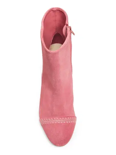 Cinq à Sept Women's Peyton 70MM Suede Crochet Ankle Boots | Thumbnail 4