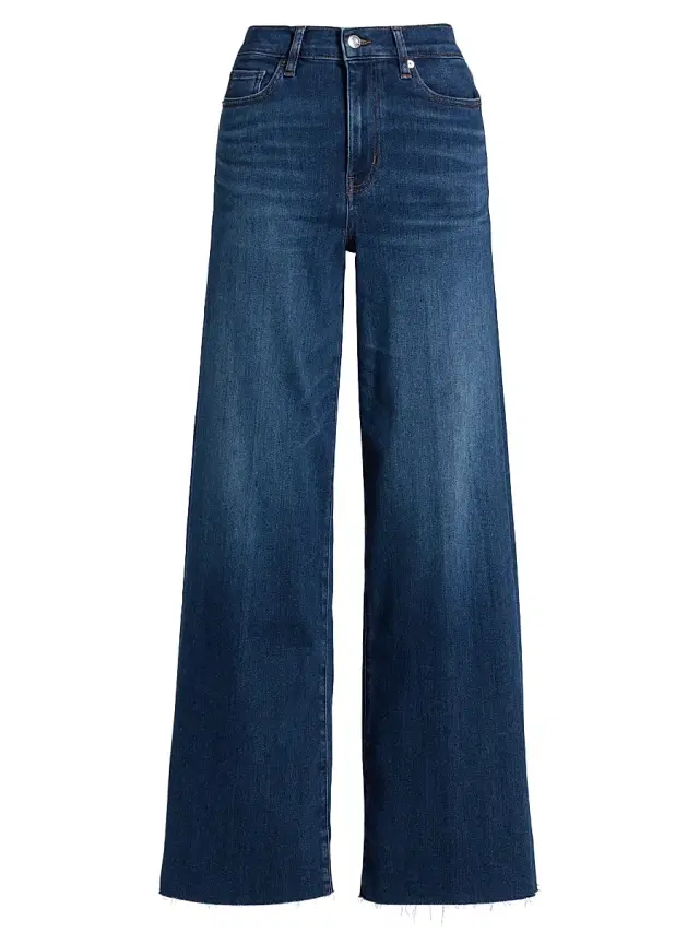 FRAME Women's Le Slim Palazzo Jeans - Celebrity Raw After