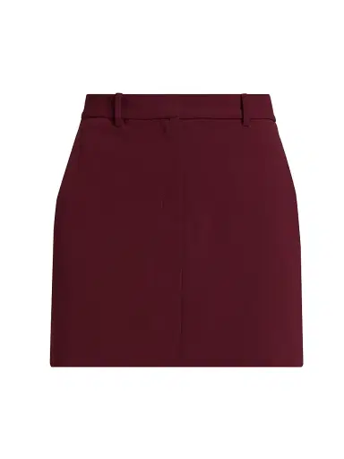Theory Women's Trouser-Front Miniskirt | Thumbnail 1 Theory Women's Trouser-Front Miniskirt | Thumbnail 1