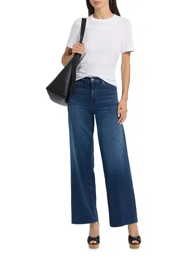 Veronica Beard Women's Damian Cotton T-Shirt | Thumbnail 2 Veronica Beard Women's Damian Cotton T-Shirt | Thumbnail 2