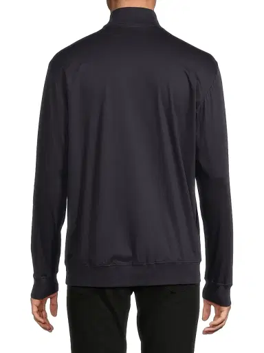Kiton Men's Swim Cotton Jersey Jacket - Navy - Size Large | Thumbnail 5 Kiton Men's Swim Cotton Jersey Jacket - Navy - Size Large | Thumbnail 5