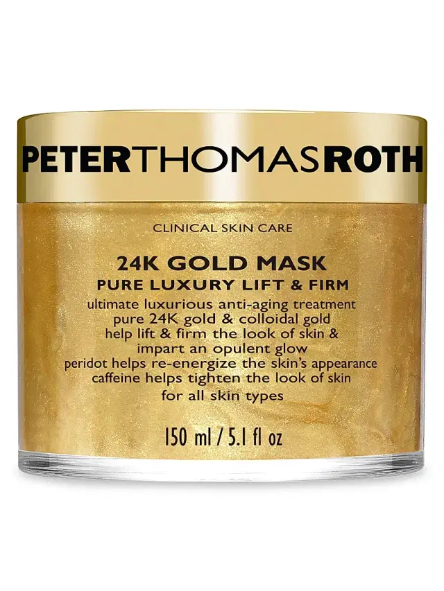 Women's 24K Gold Mask
