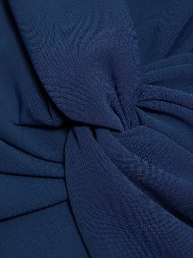 Amsale Women's Draped Crepe Cocktail Dress | Thumbnail 7