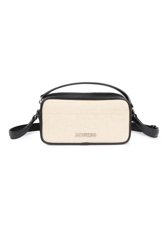 Men's Le Baneto Crossbody Bag - Light Greige Black