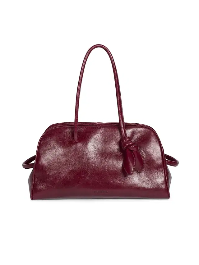 Women's Le Turismo Leather Tote Bag - Burgundy