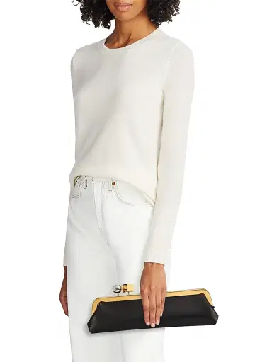 Jacquemus Women's La Pochette Salon Clutch | Thumbnail 4 Jacquemus Women's La Pochette Salon Clutch | Thumbnail 4