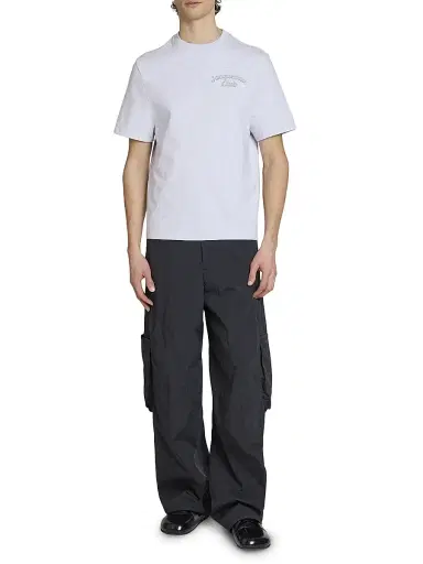 Jacquemus Men's Cotton Logo T-Shirt - Club Grey | Thumbnail 2 Jacquemus Men's Cotton Logo T-Shirt - Club Grey | Thumbnail 2