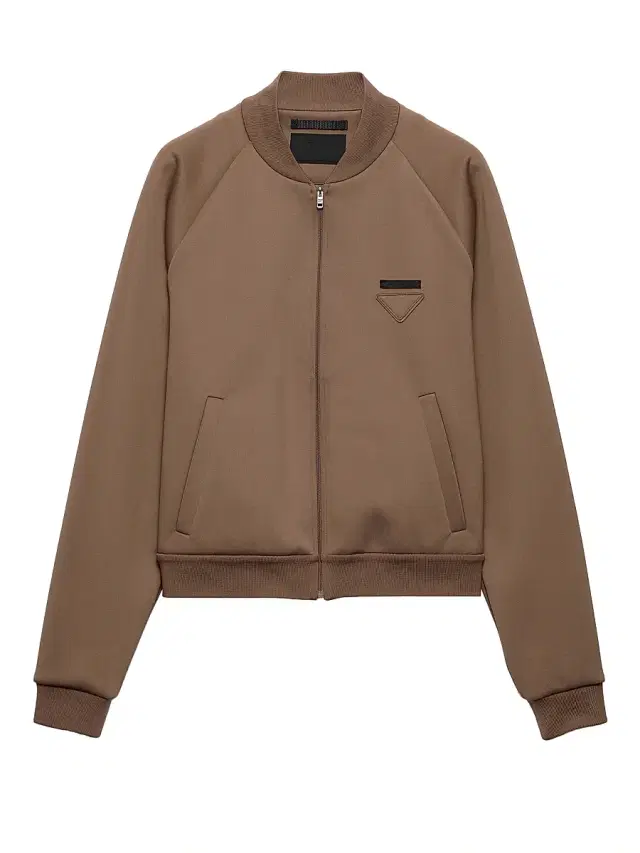 Men's Technical Fleece Blouson Jacket - Brown