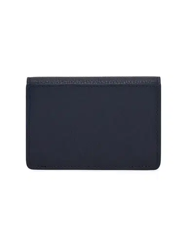 FERRAGAMO Women's Gancini Wallet - Navy Haze Optic White | Thumbnail 4 FERRAGAMO Women's Gancini Wallet - Navy Haze Optic White | Thumbnail 4